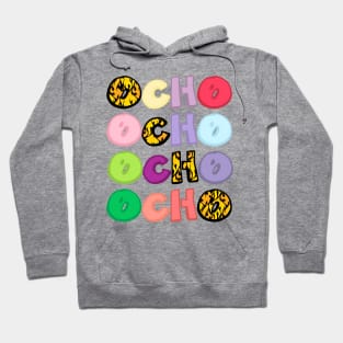 Diagonal Flame Ocho Hoodie